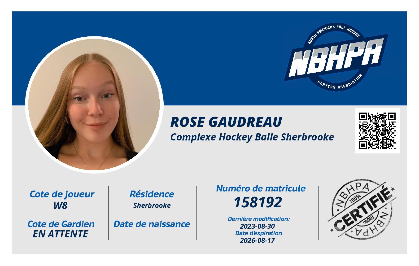Rose Gaudreau