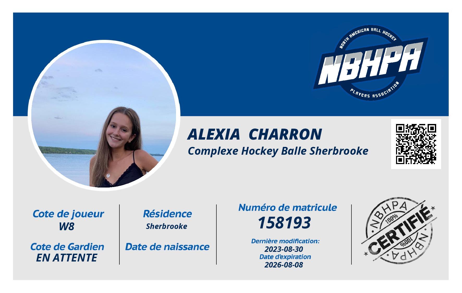 Alexia  Charron