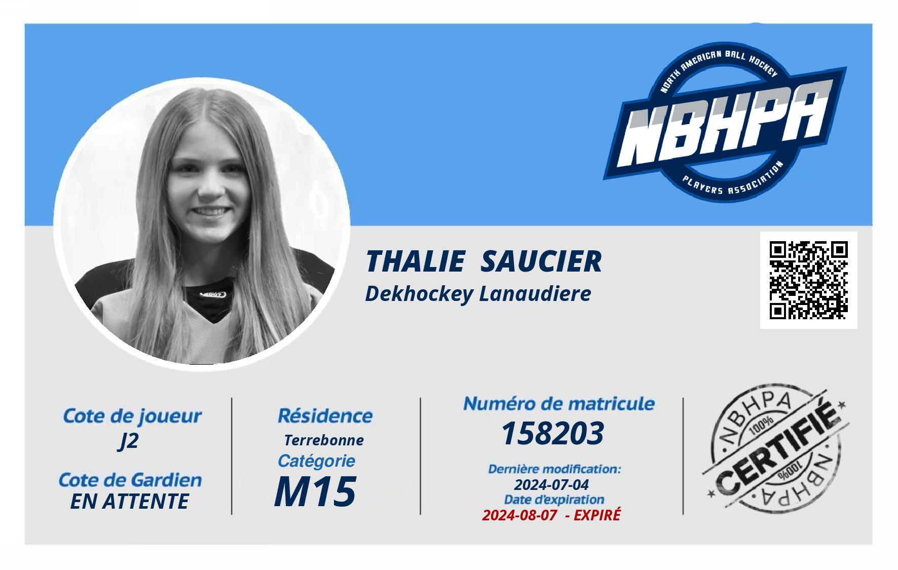 Thalie  Saucier