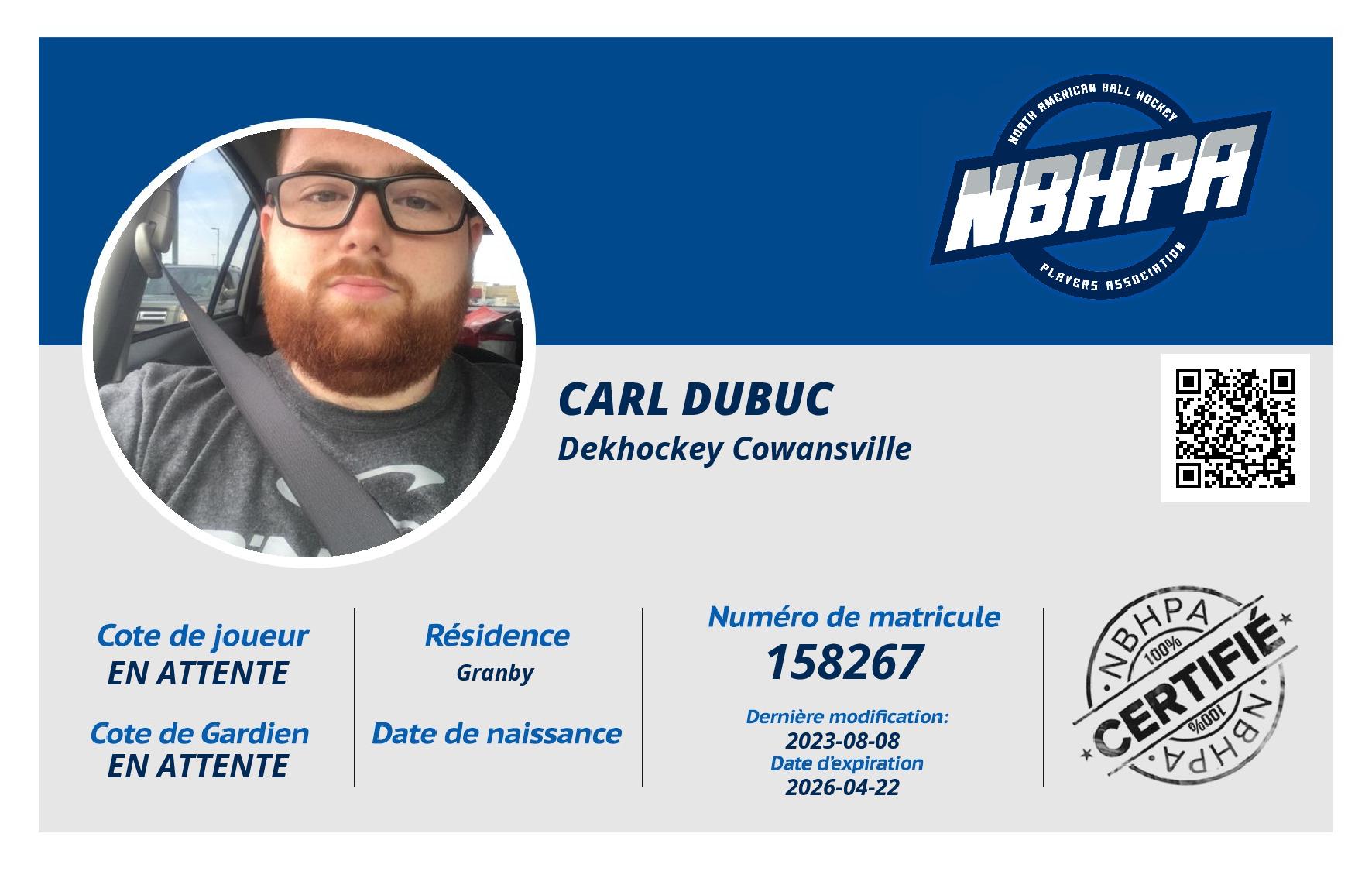 Carl Dubuc 