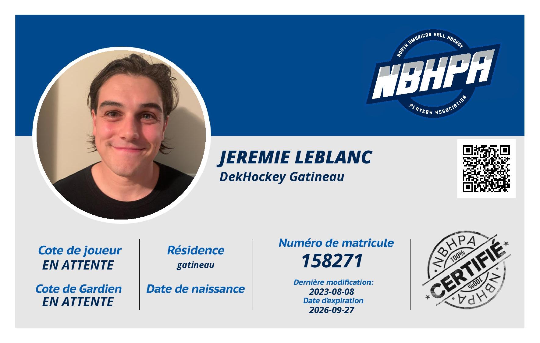 Jeremie Leblanc