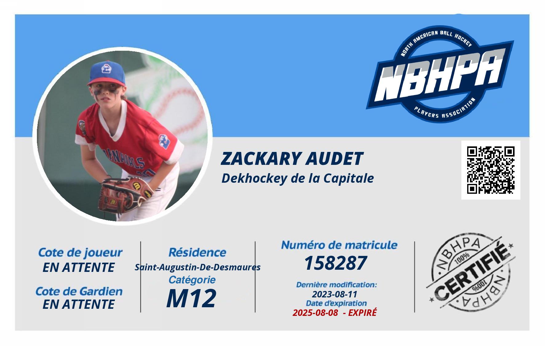 Zackary Audet
