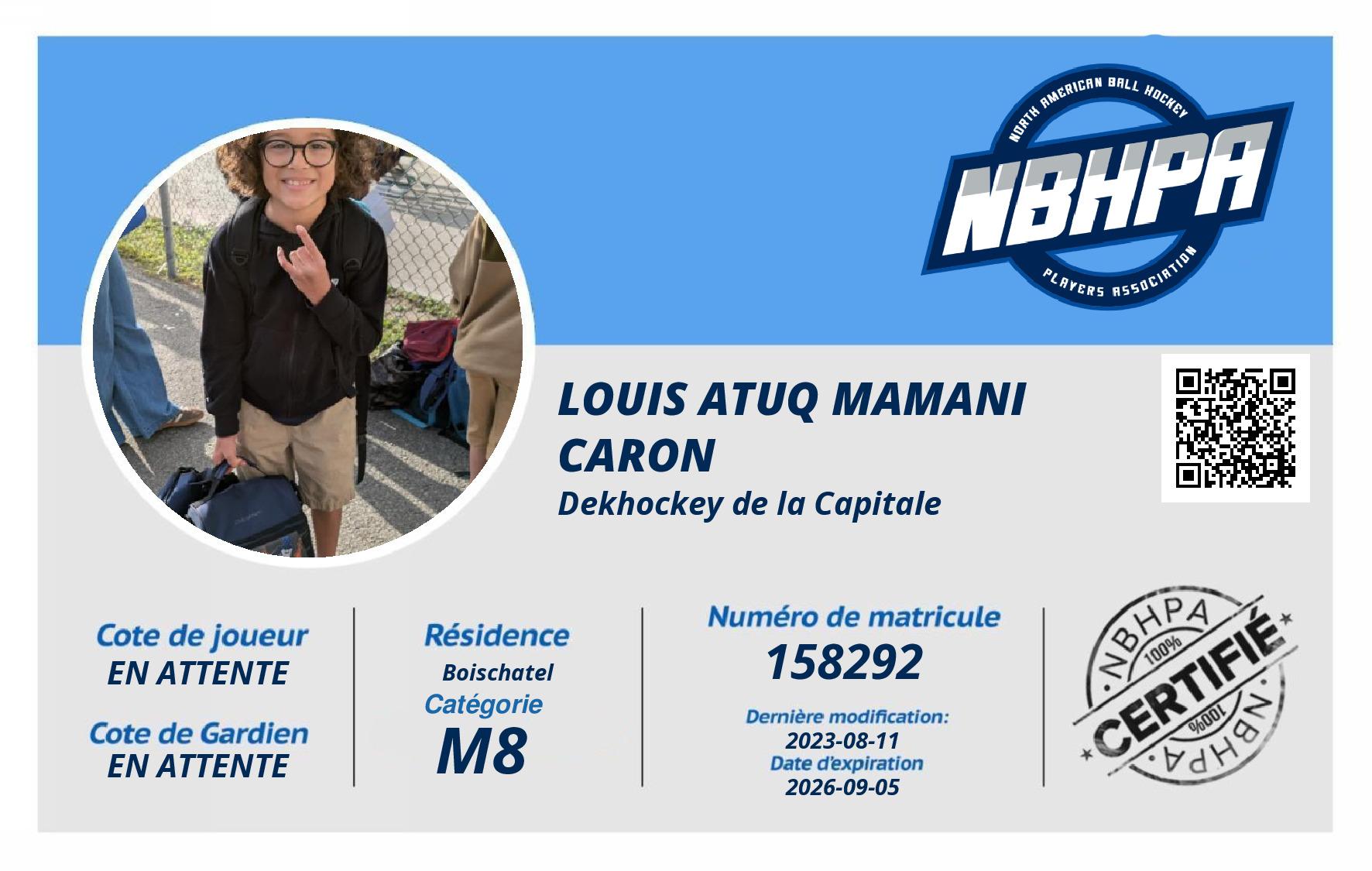 Louis Atuq Mamani Caron