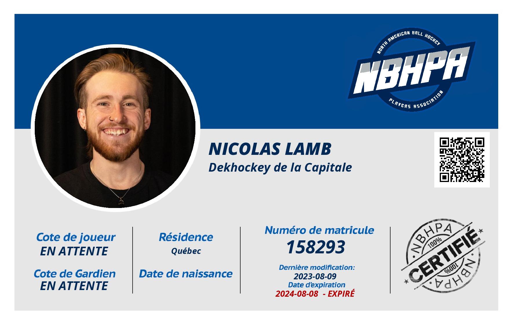 Nicolas Lamb