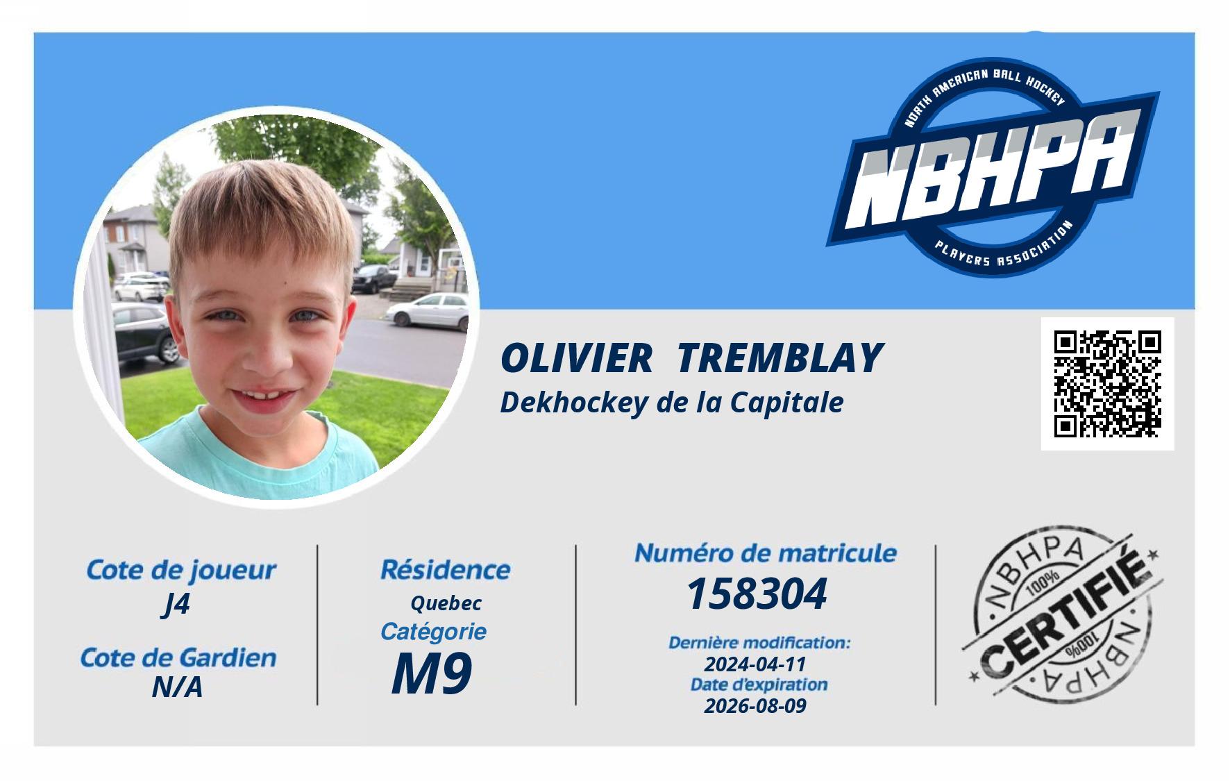 Olivier  Tremblay
