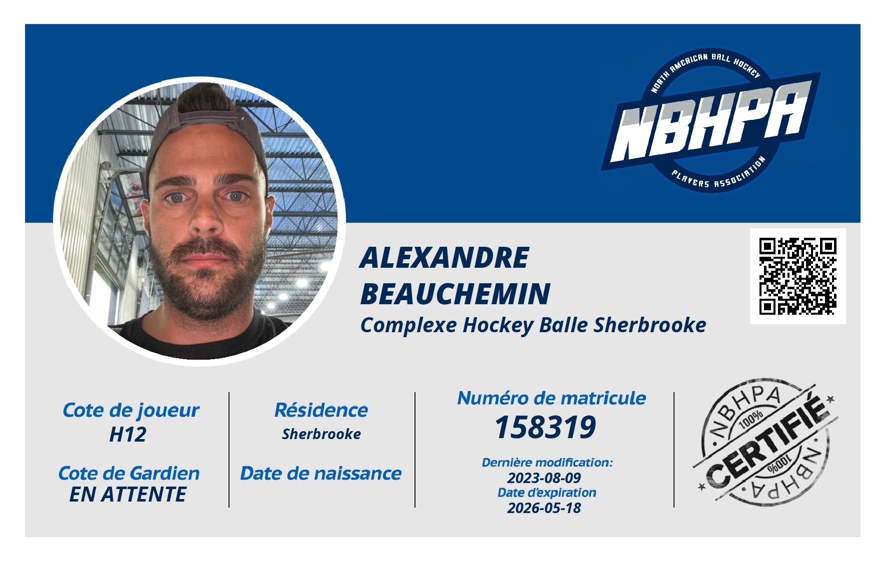 Alexandre  Beauchemin 