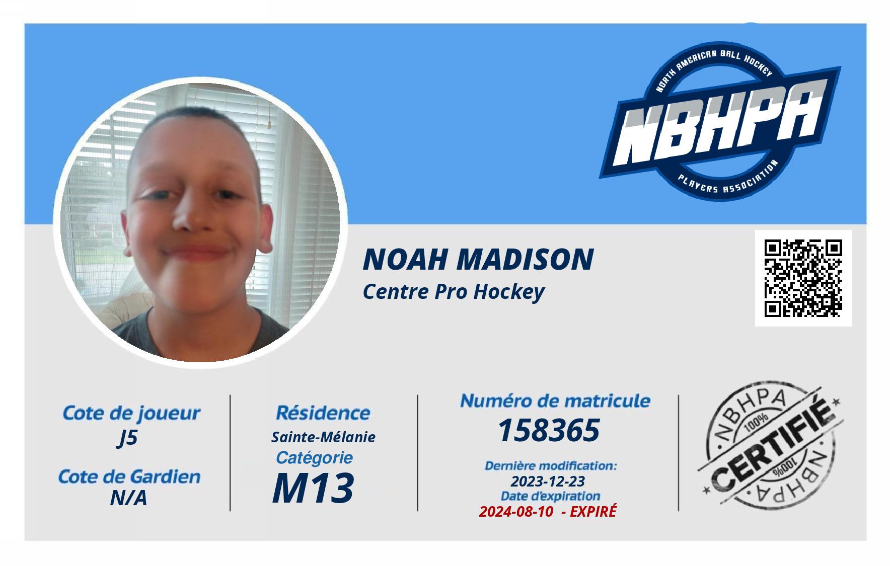 Noah Madison