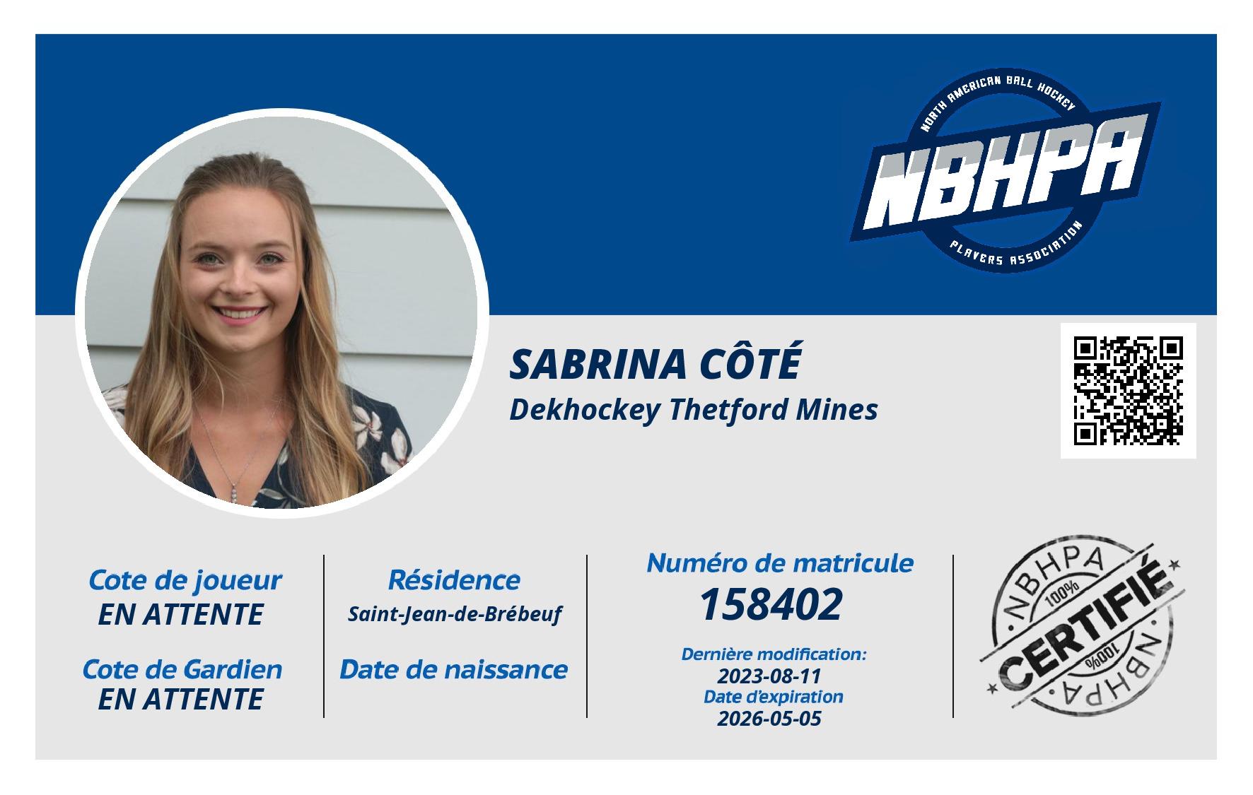 Sabrina Côté