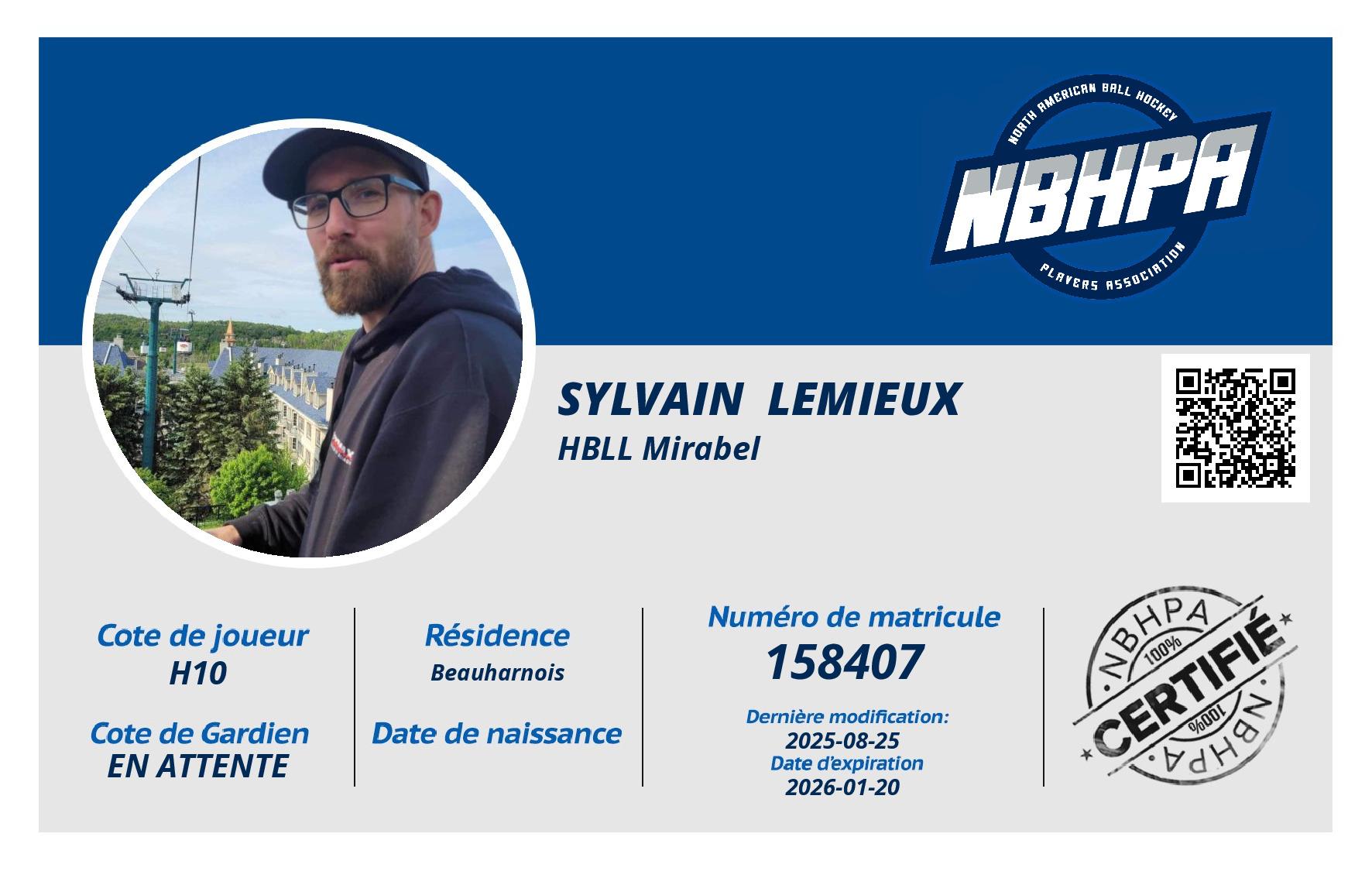 Sylvain  Lemieux
