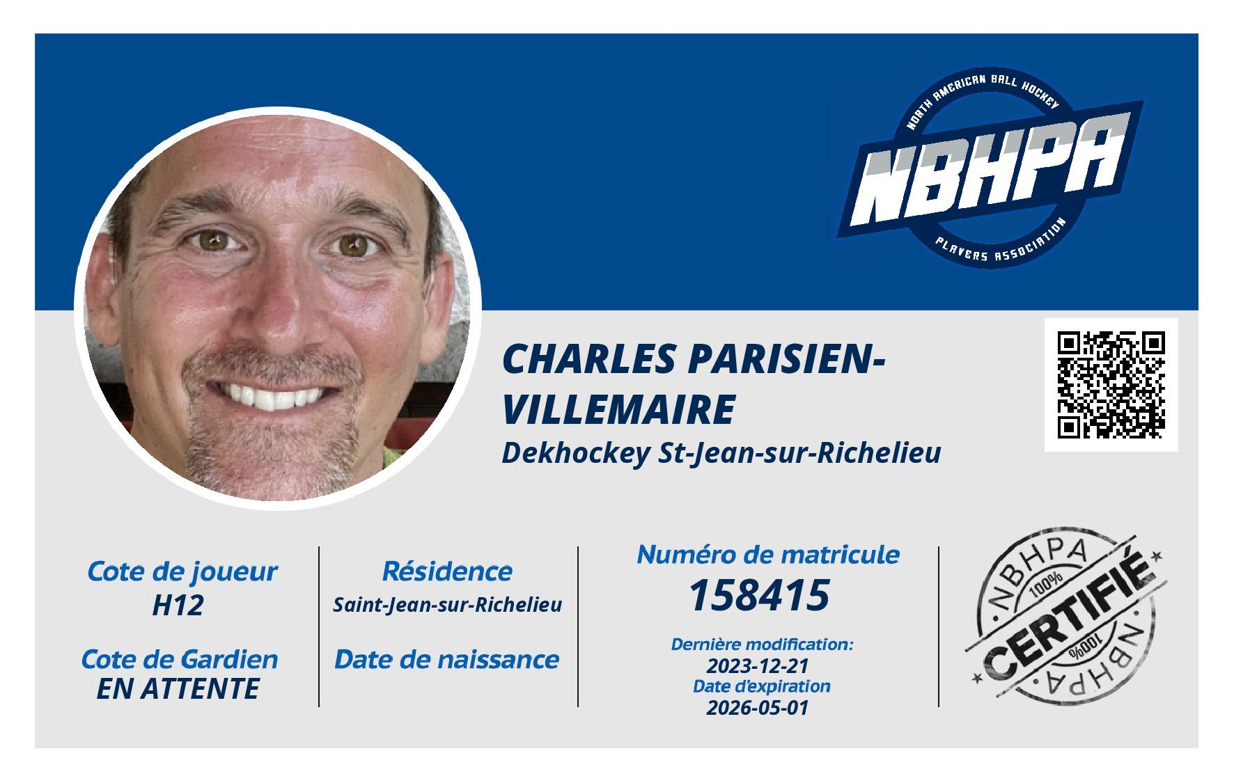 Charles Parisien-Villemaire