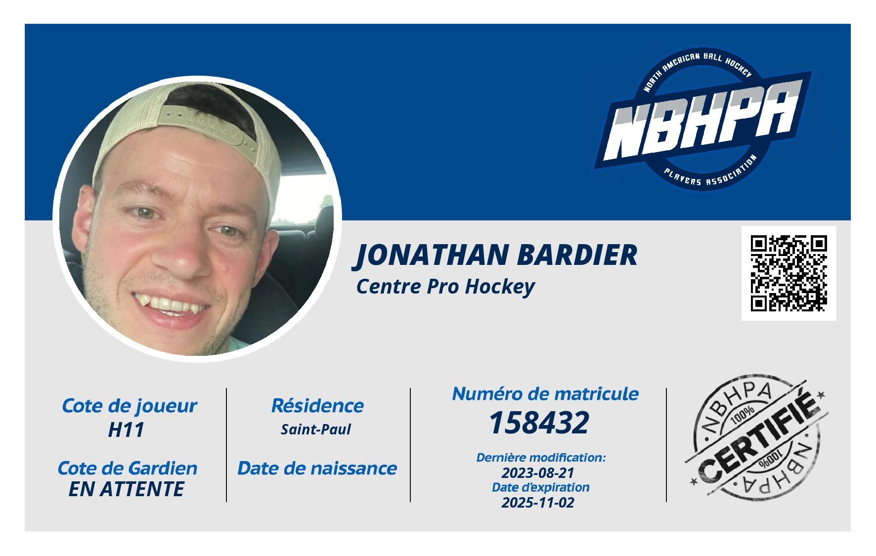 Jonathan Bardier