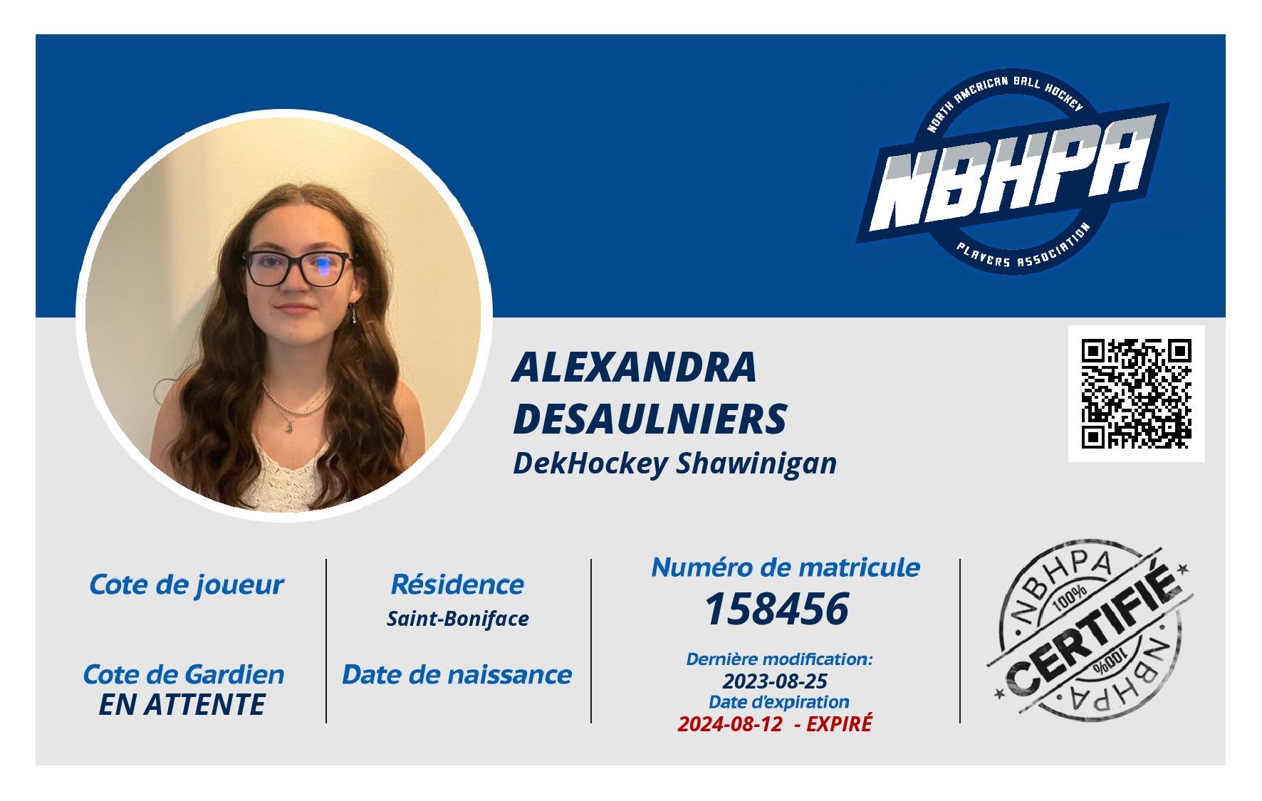 Alexandra  Desaulniers 