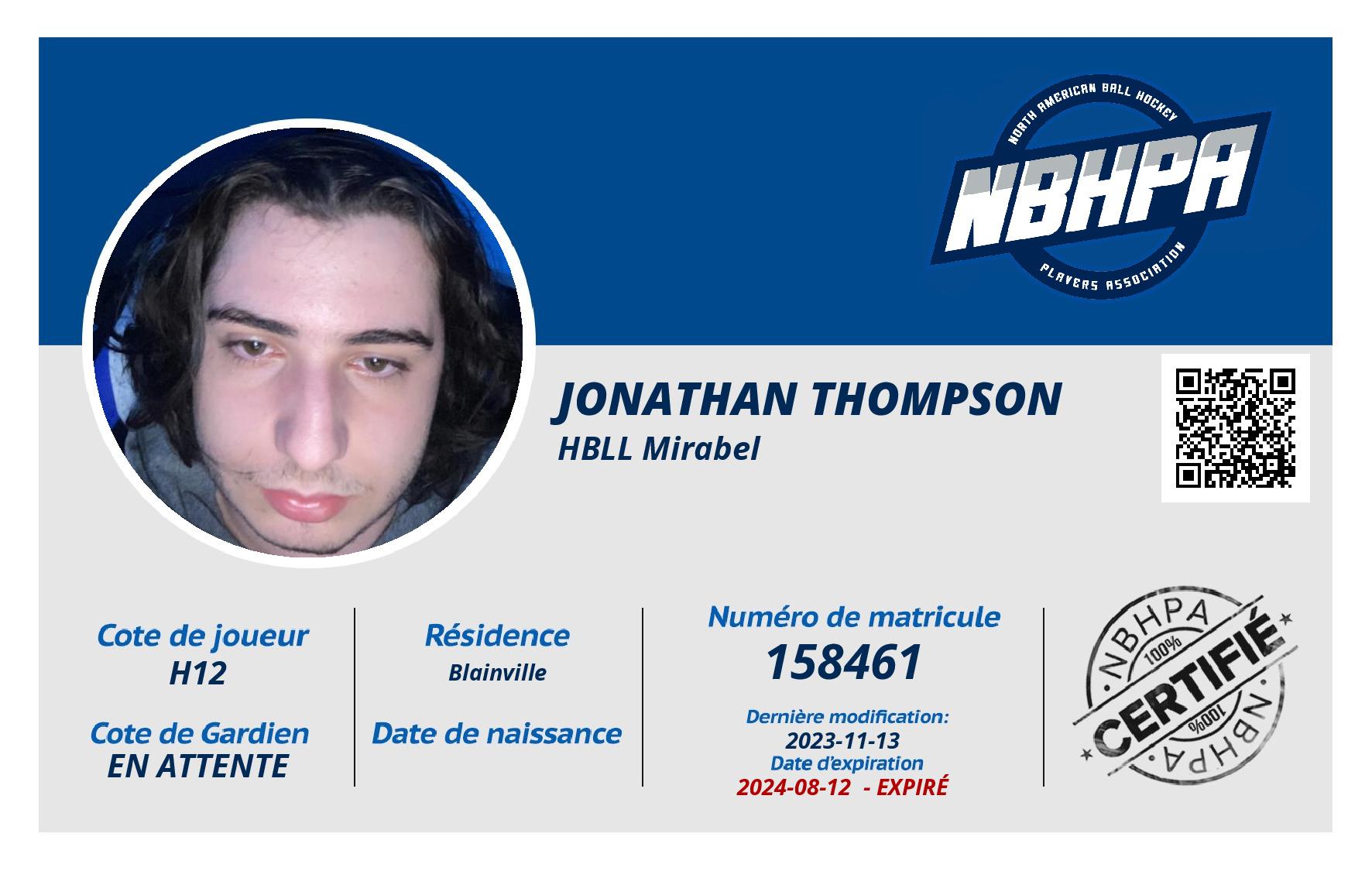 Jonathan Thompson