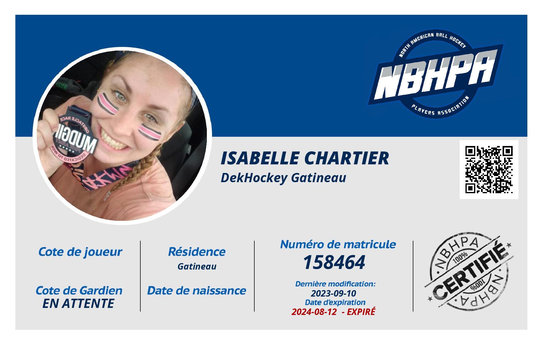 Isabelle Chartier
