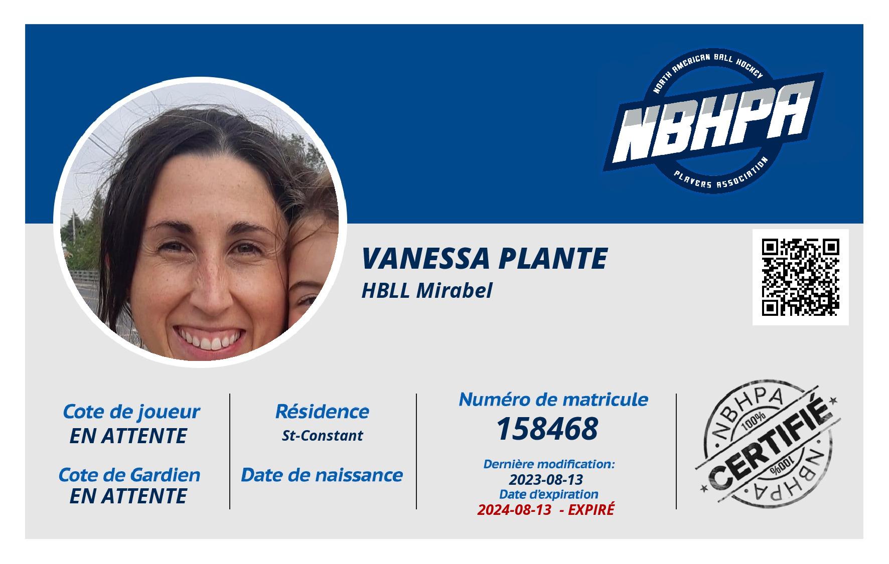 Vanessa Plante 