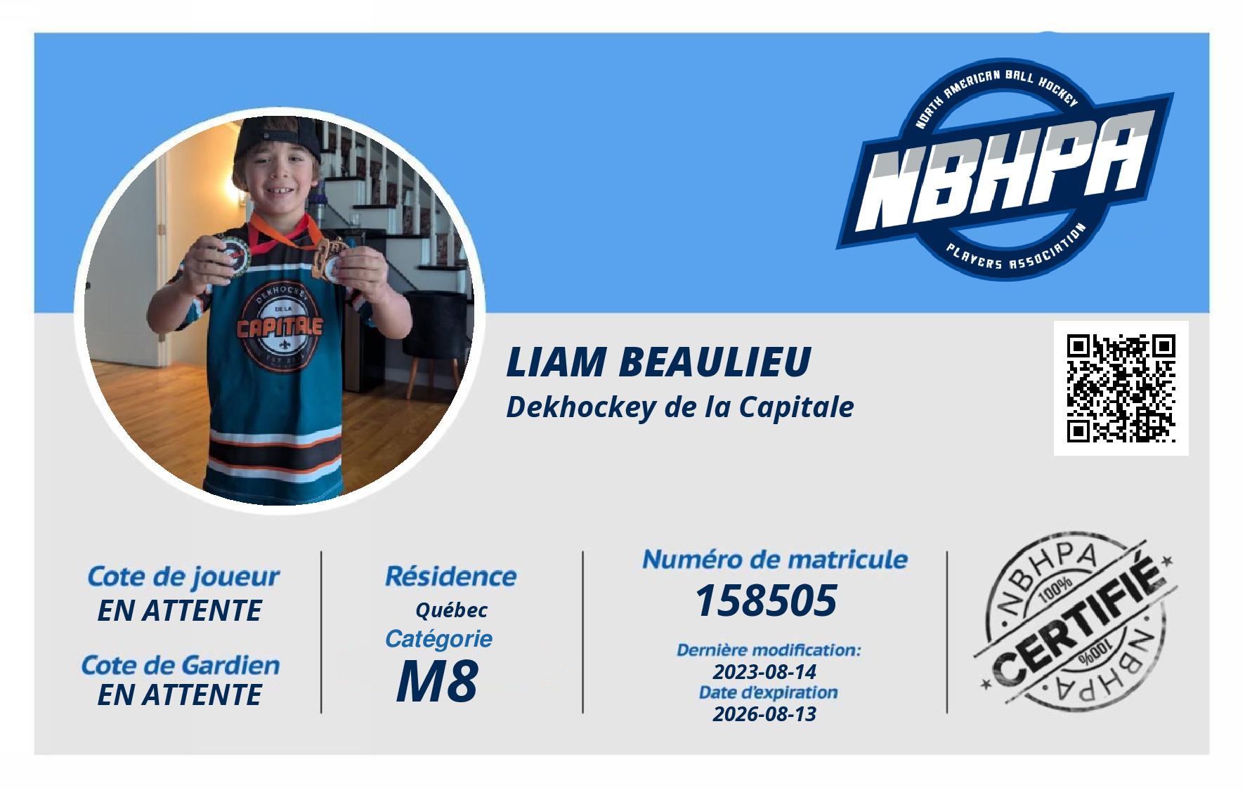 Liam Beaulieu 