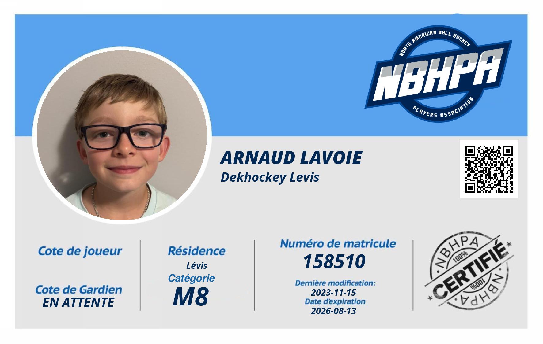 Arnaud Lavoie
