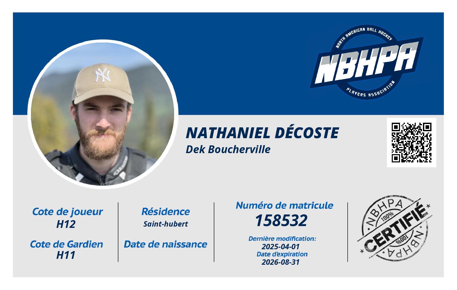 Nathaniel Décoste