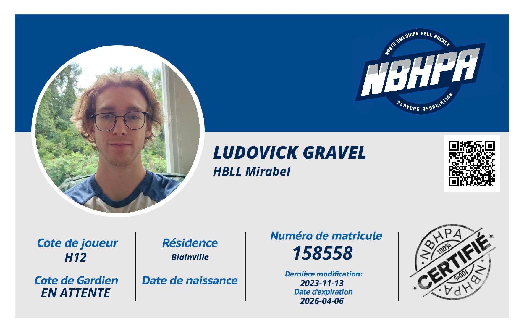 Ludovick Gravel