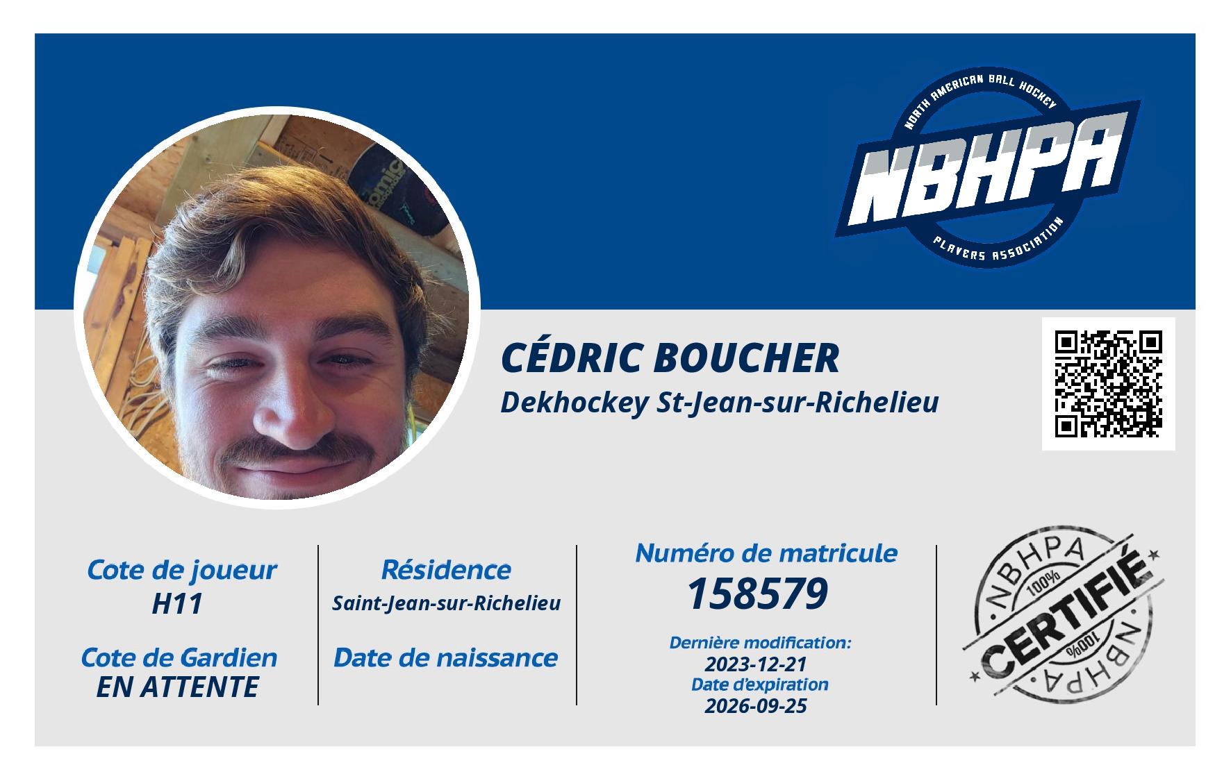 Cédric Boucher