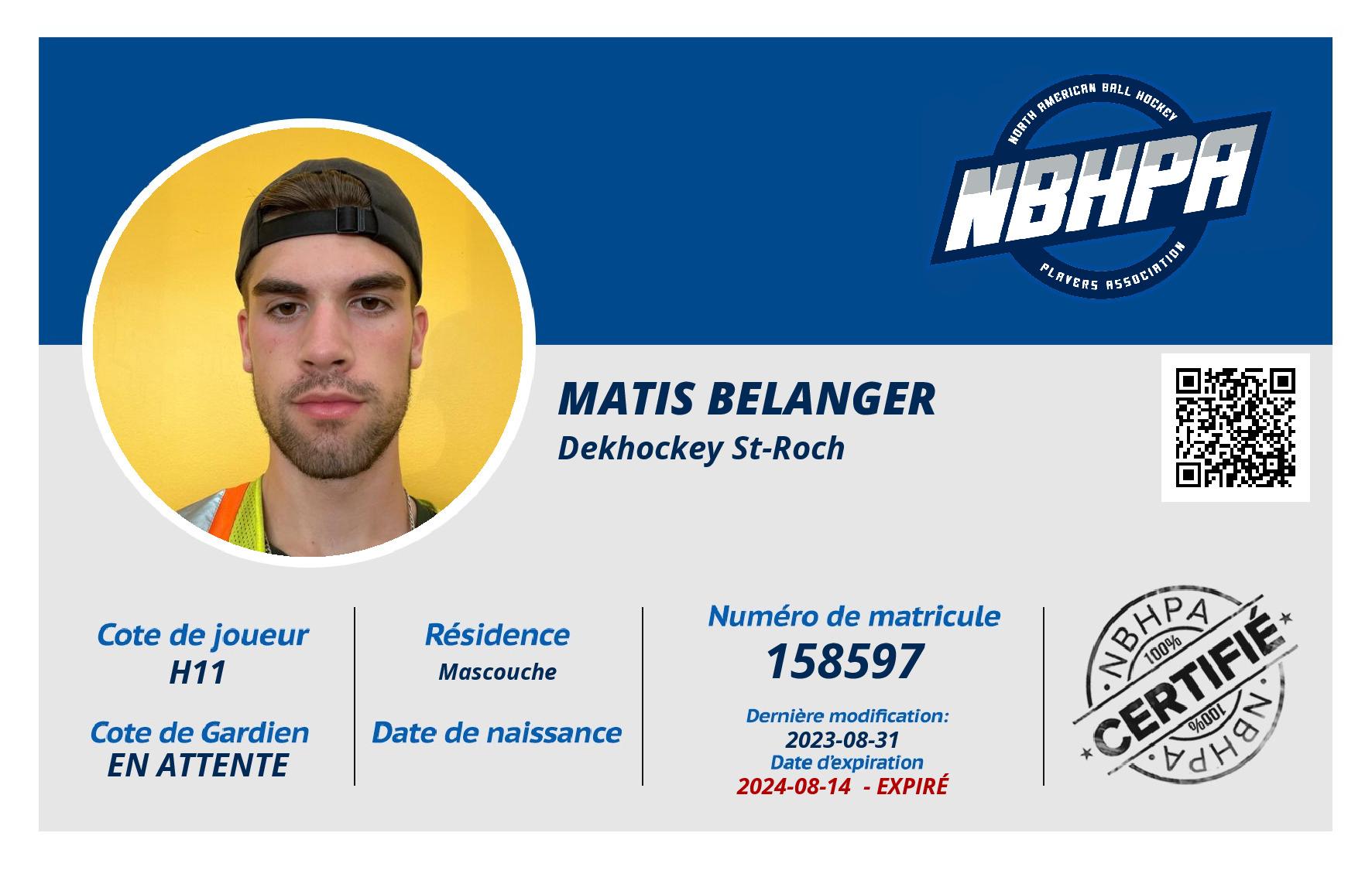 Matis Belanger