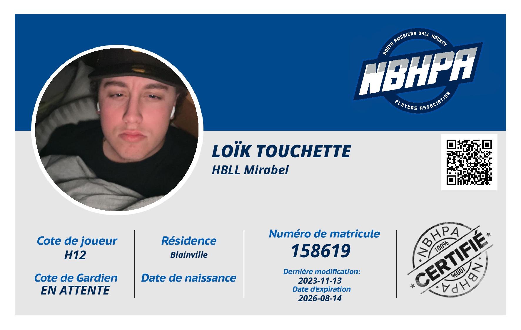 Loïk Touchette