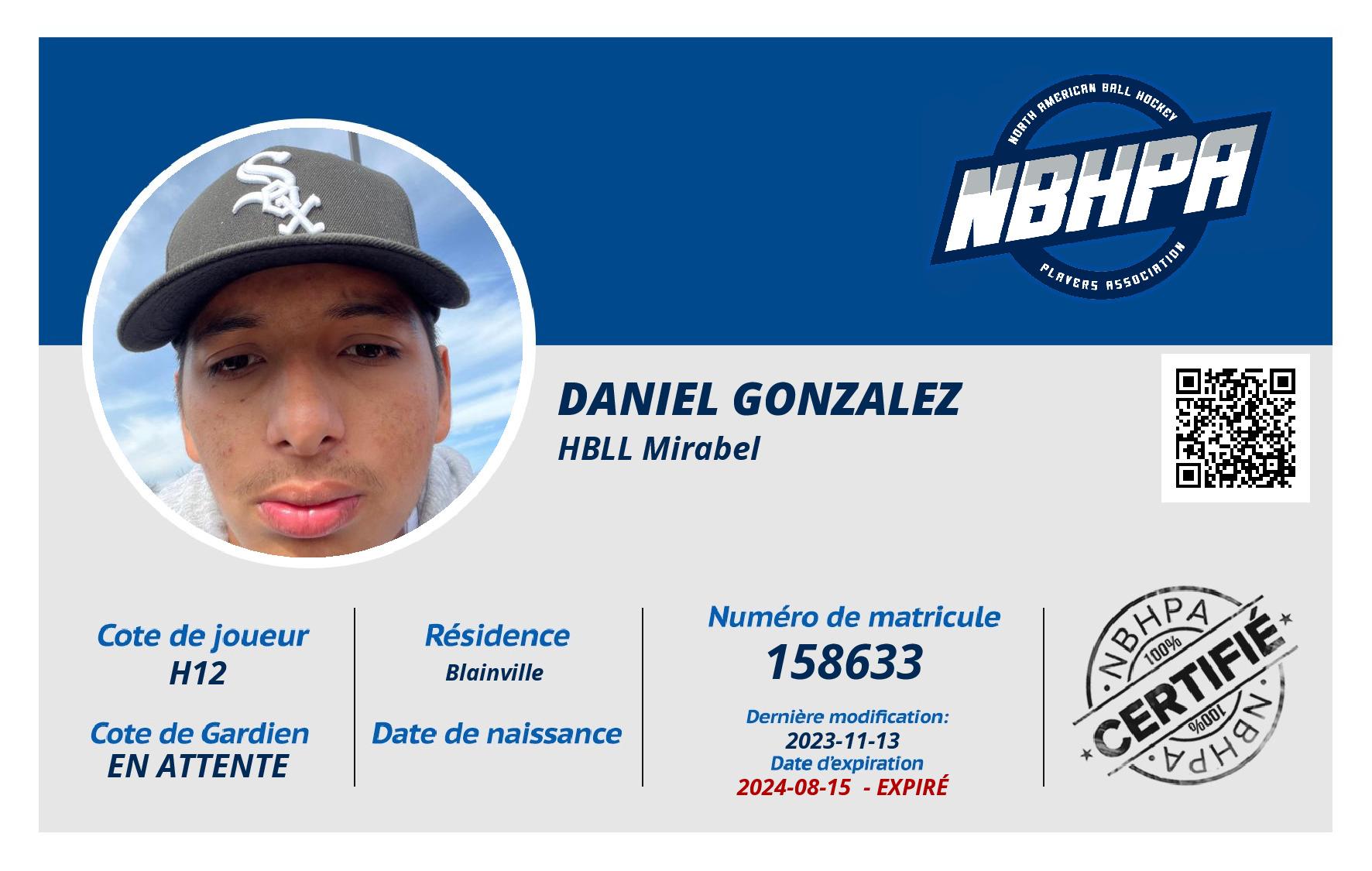 Daniel Gonzalez