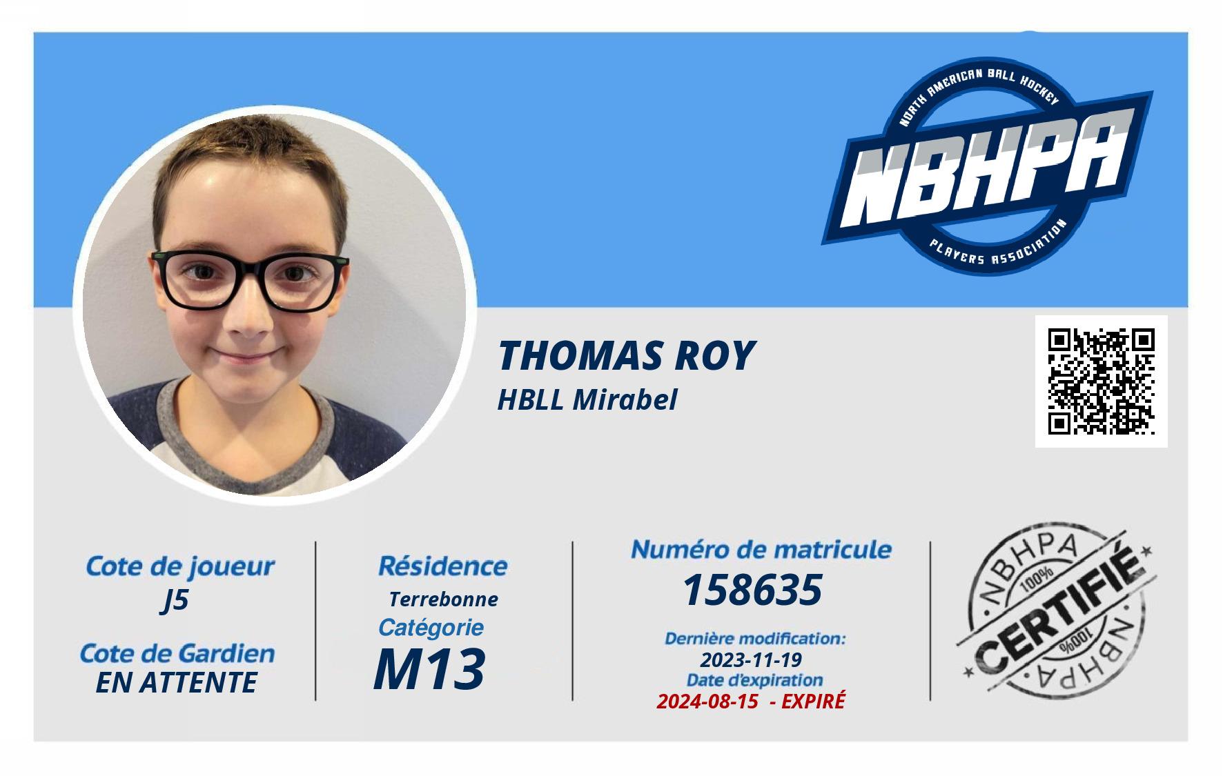 Thomas Roy