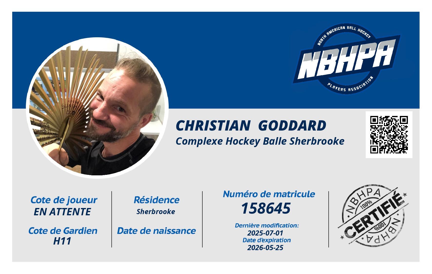 Christian  Goddard