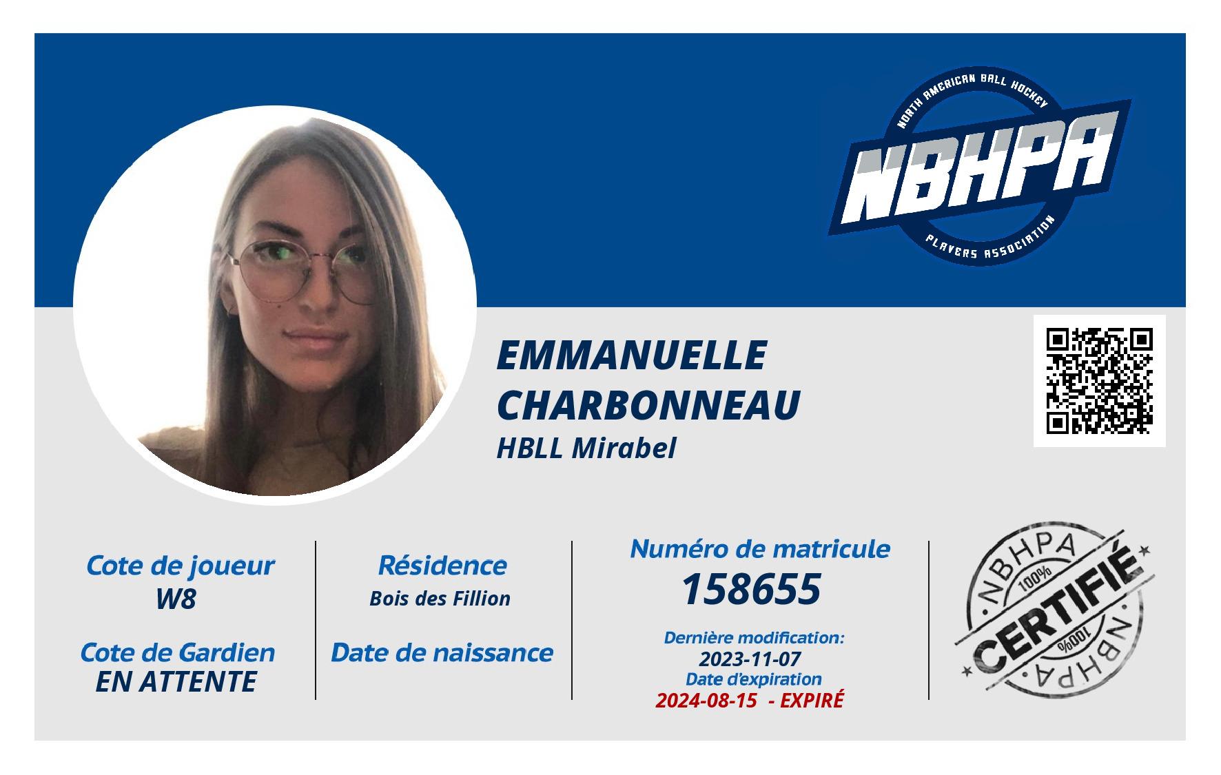 Emmanuelle Charbonneau