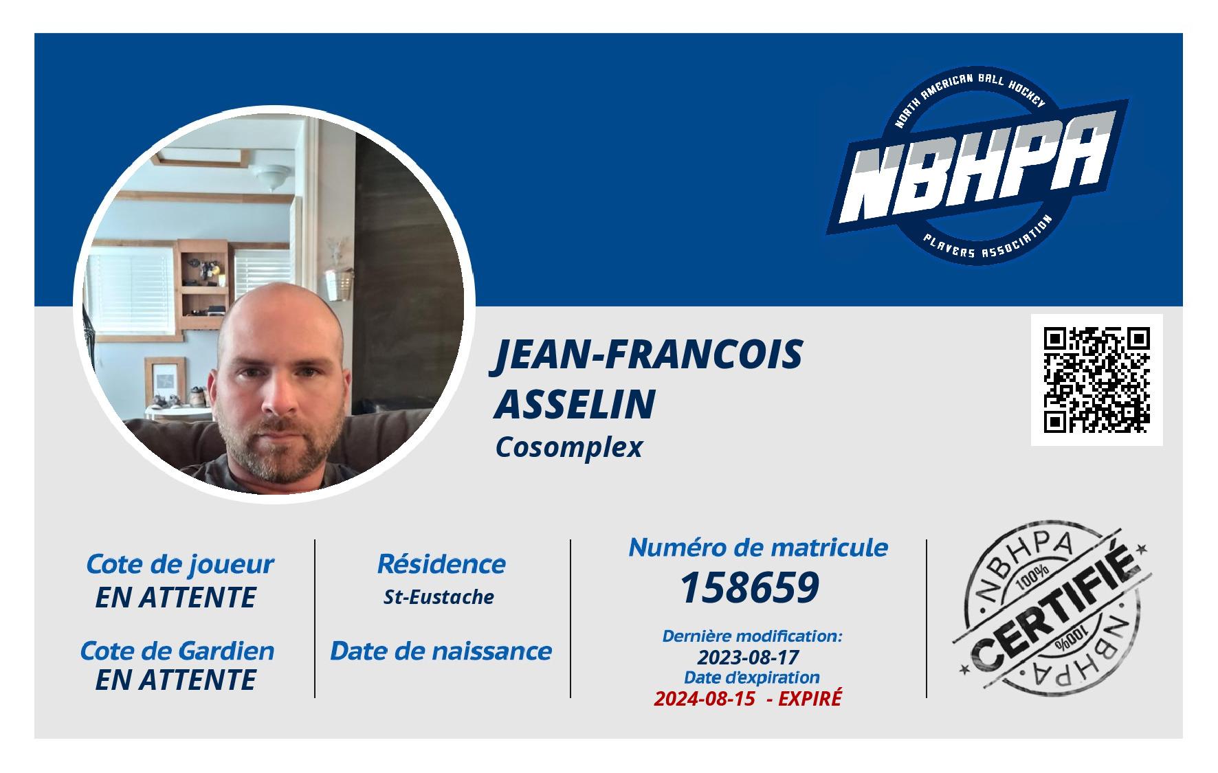 Jean-Francois  Asselin 