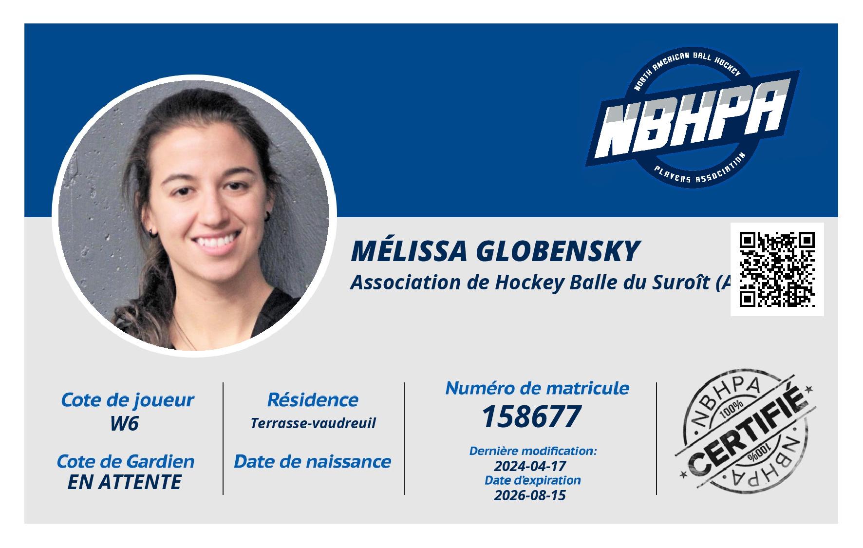 Mélissa Globensky