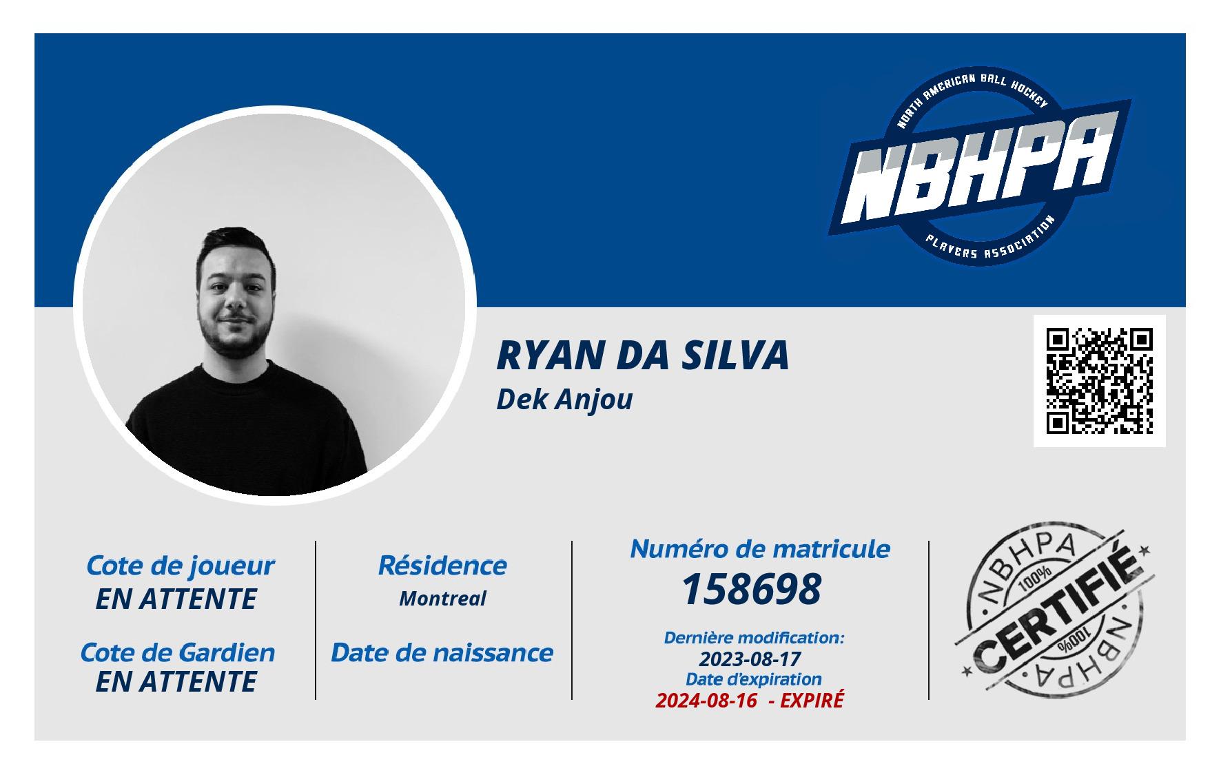 Ryan Da Silva