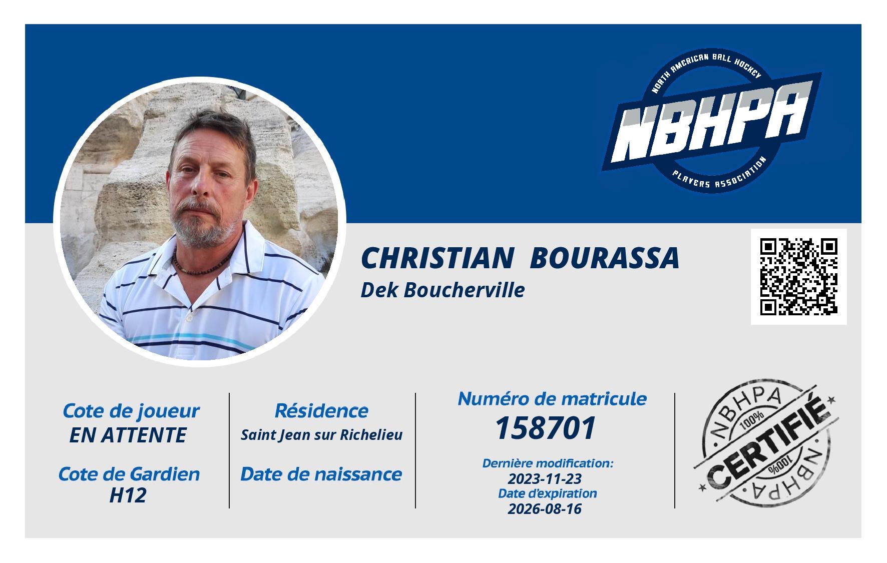 Christian  Bourassa