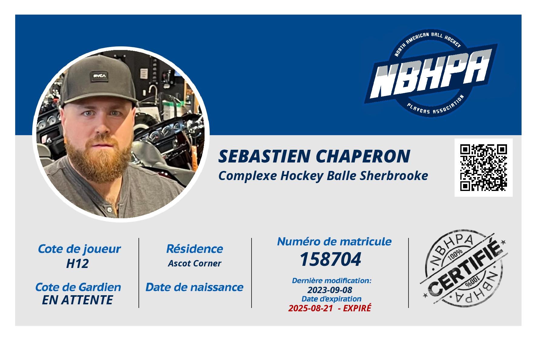 Sebastien Chaperon