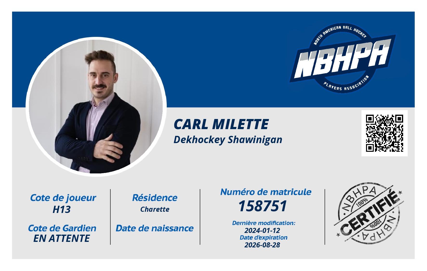 Carl Milette