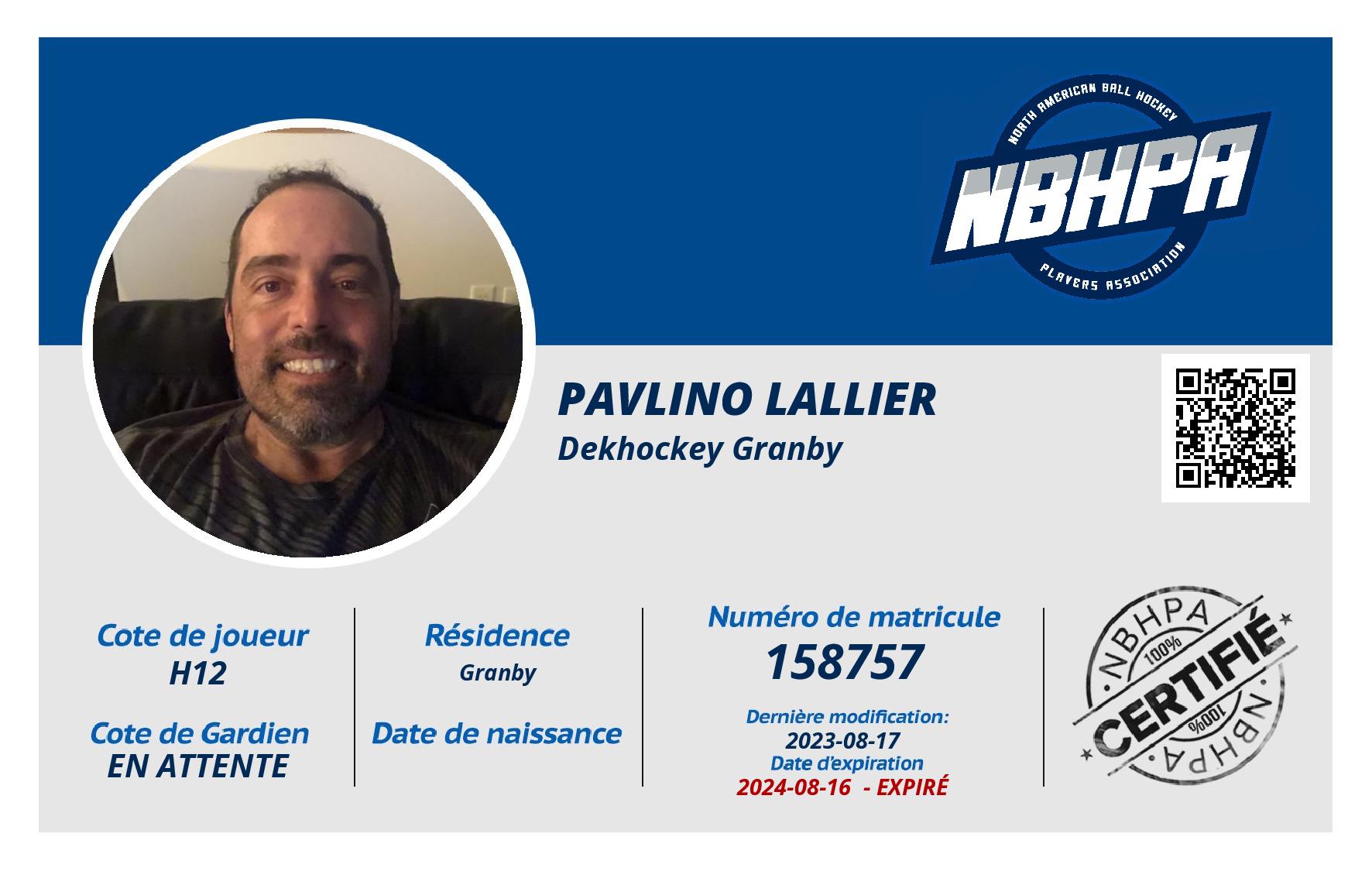 Pavlino Lallier