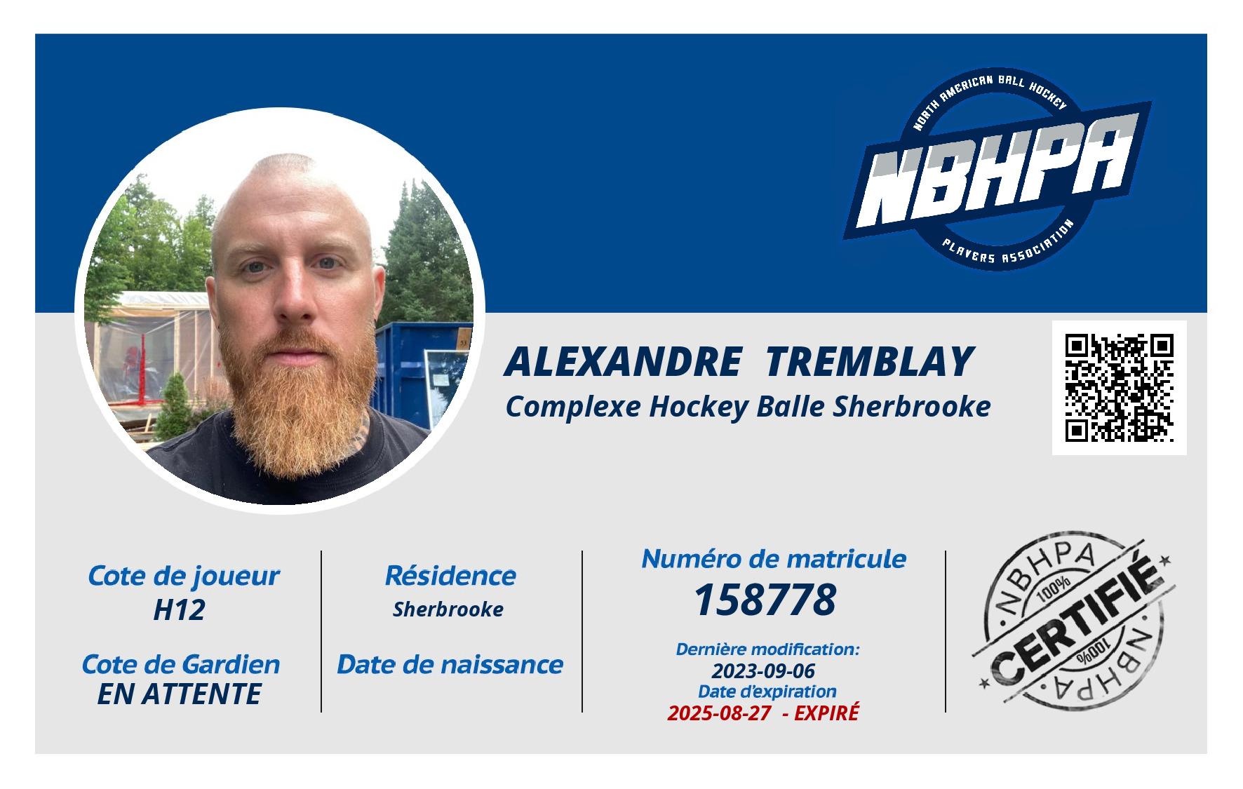 Alexandre  Tremblay