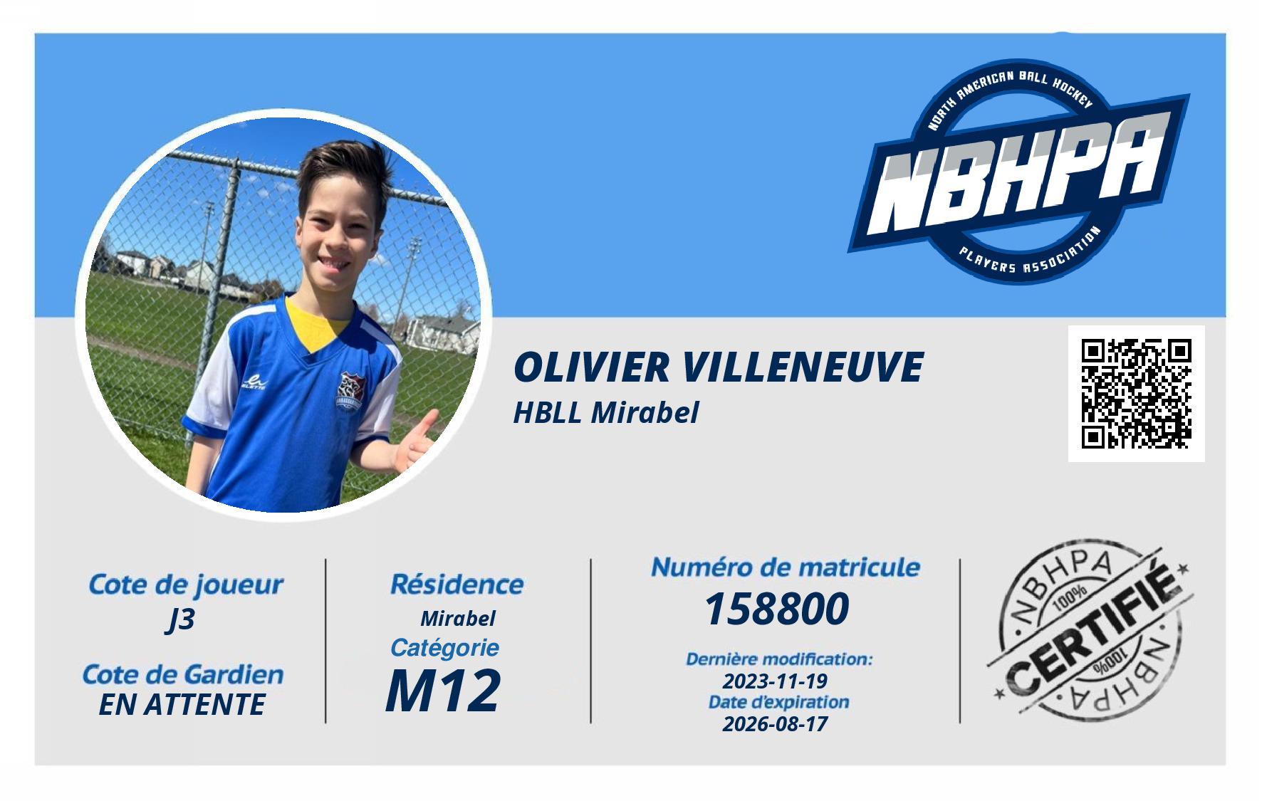 Olivier Villeneuve 