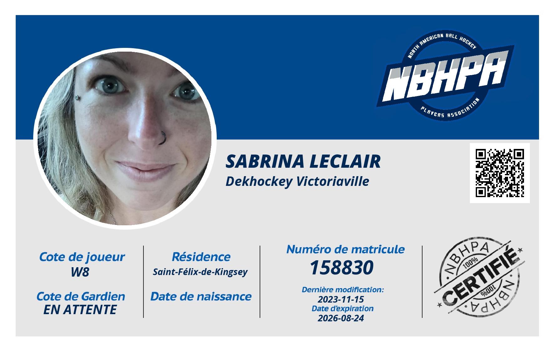 Sabrina Leclair