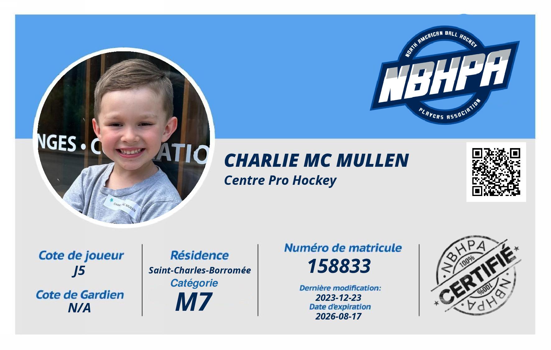 Charlie Mc Mullen