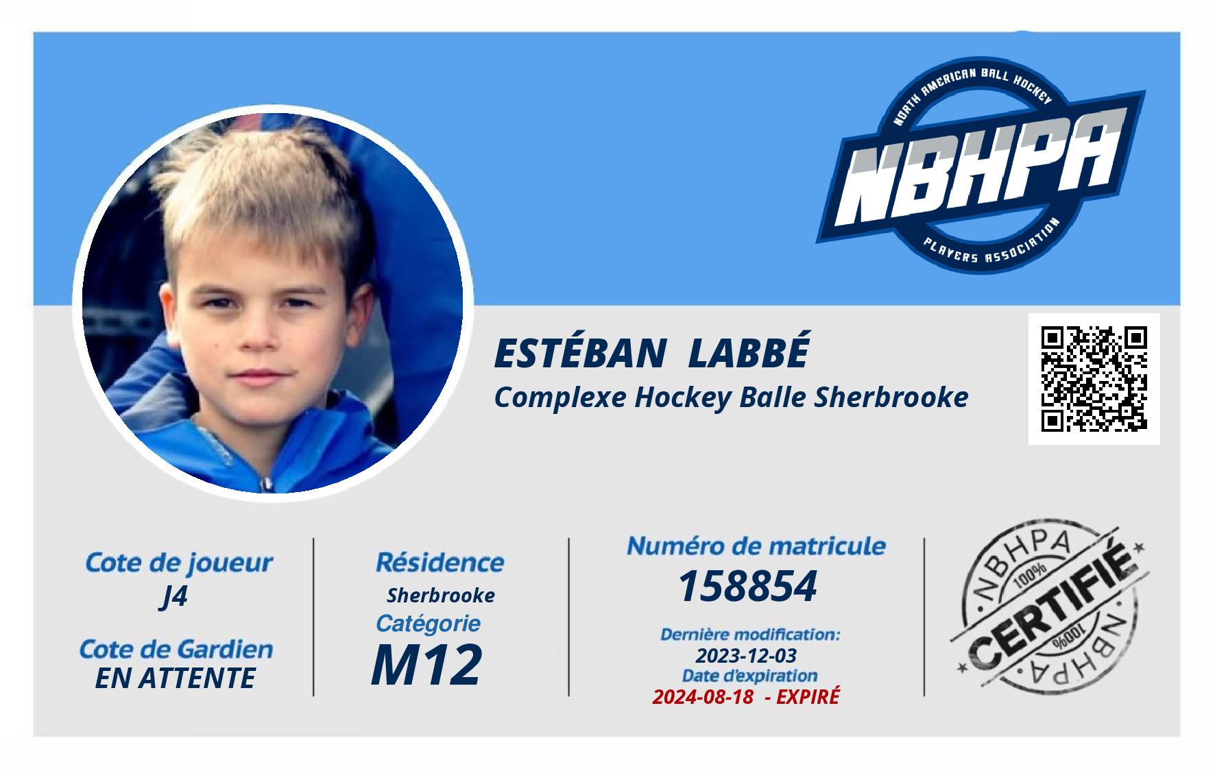 Estéban  Labbé