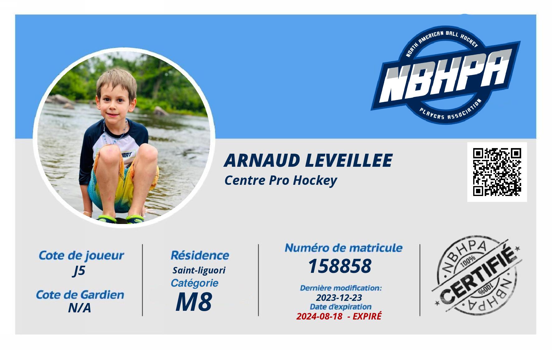 Arnaud Leveillee 