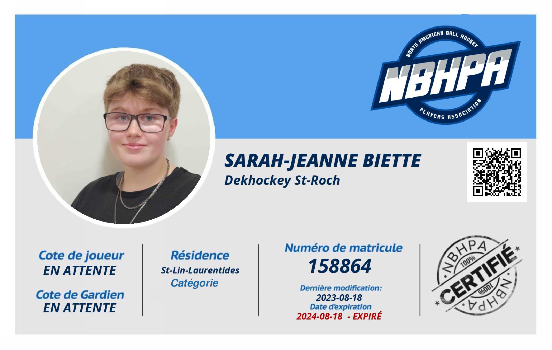 Sarah-Jeanne Biette