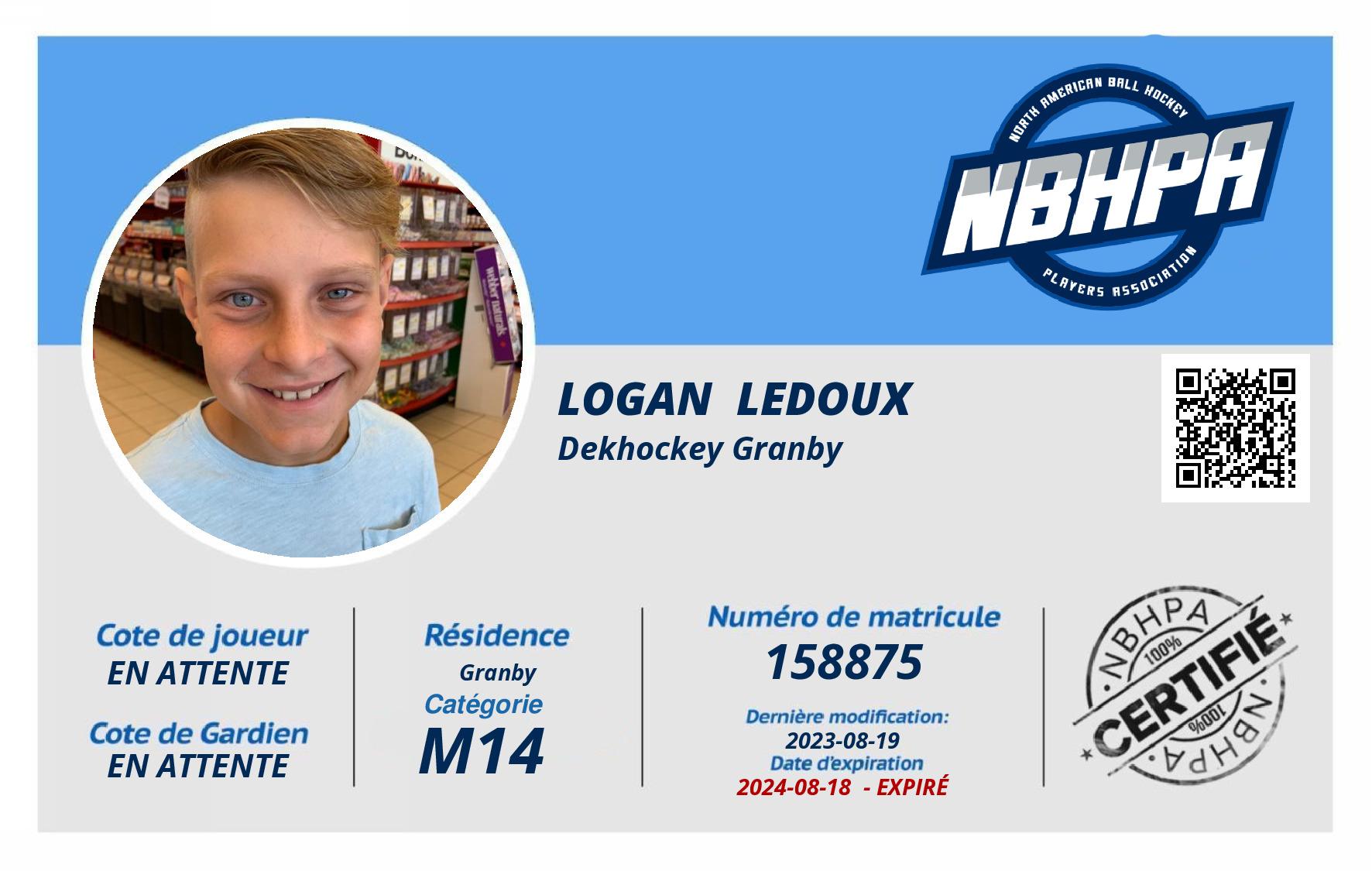 Logan  Ledoux