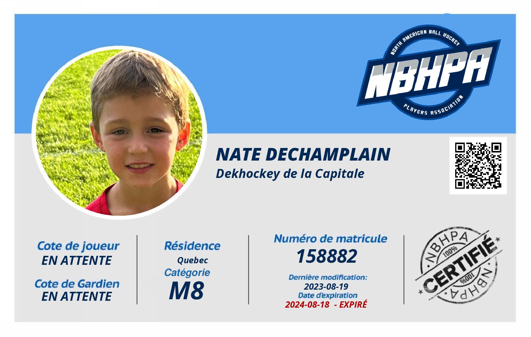 Nate Dechamplain