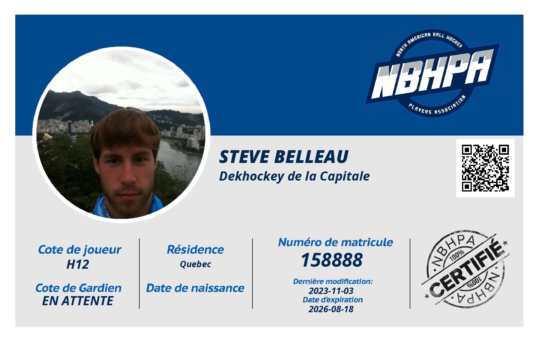 Steve Belleau