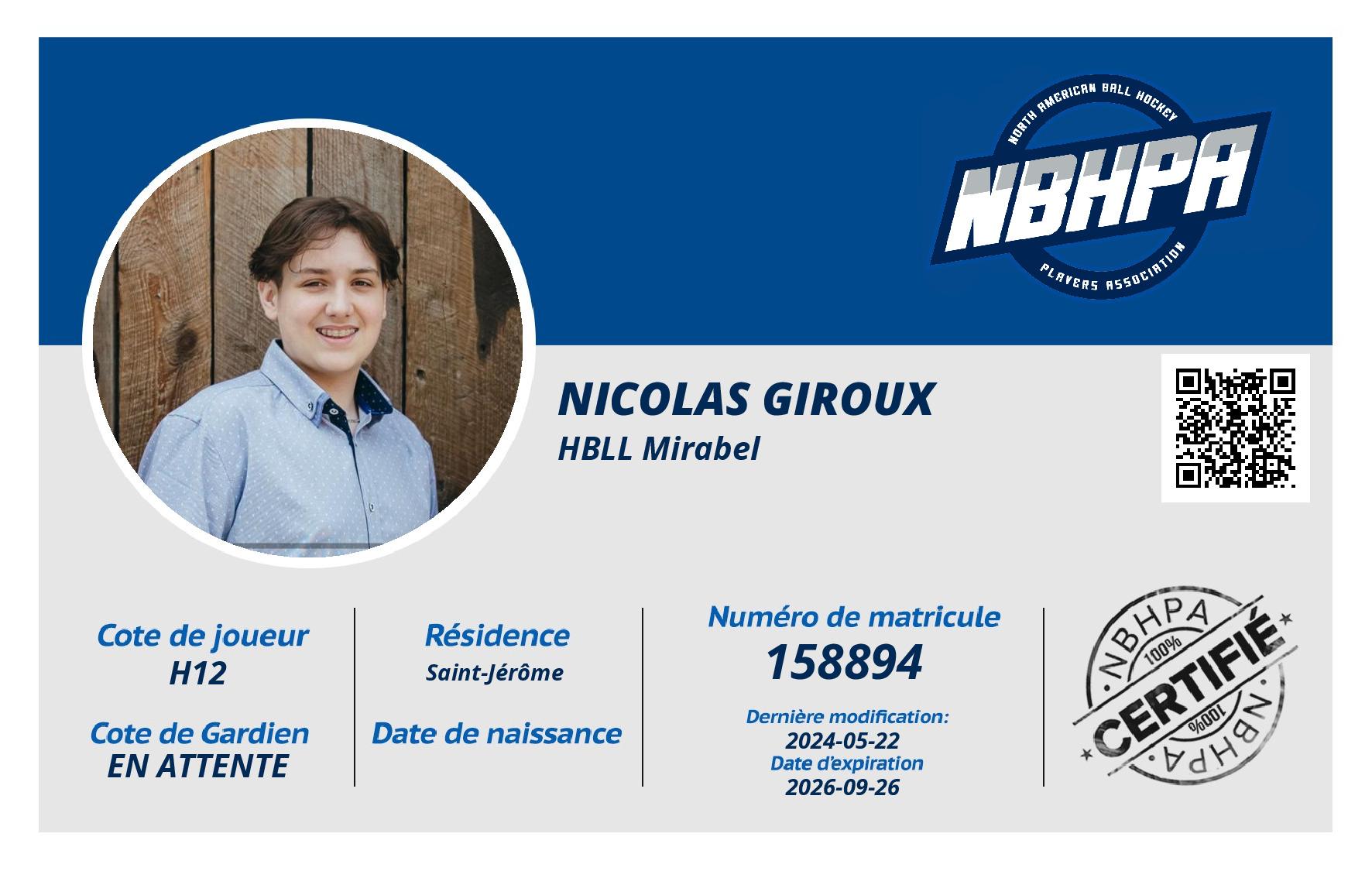 Nicolas Giroux 