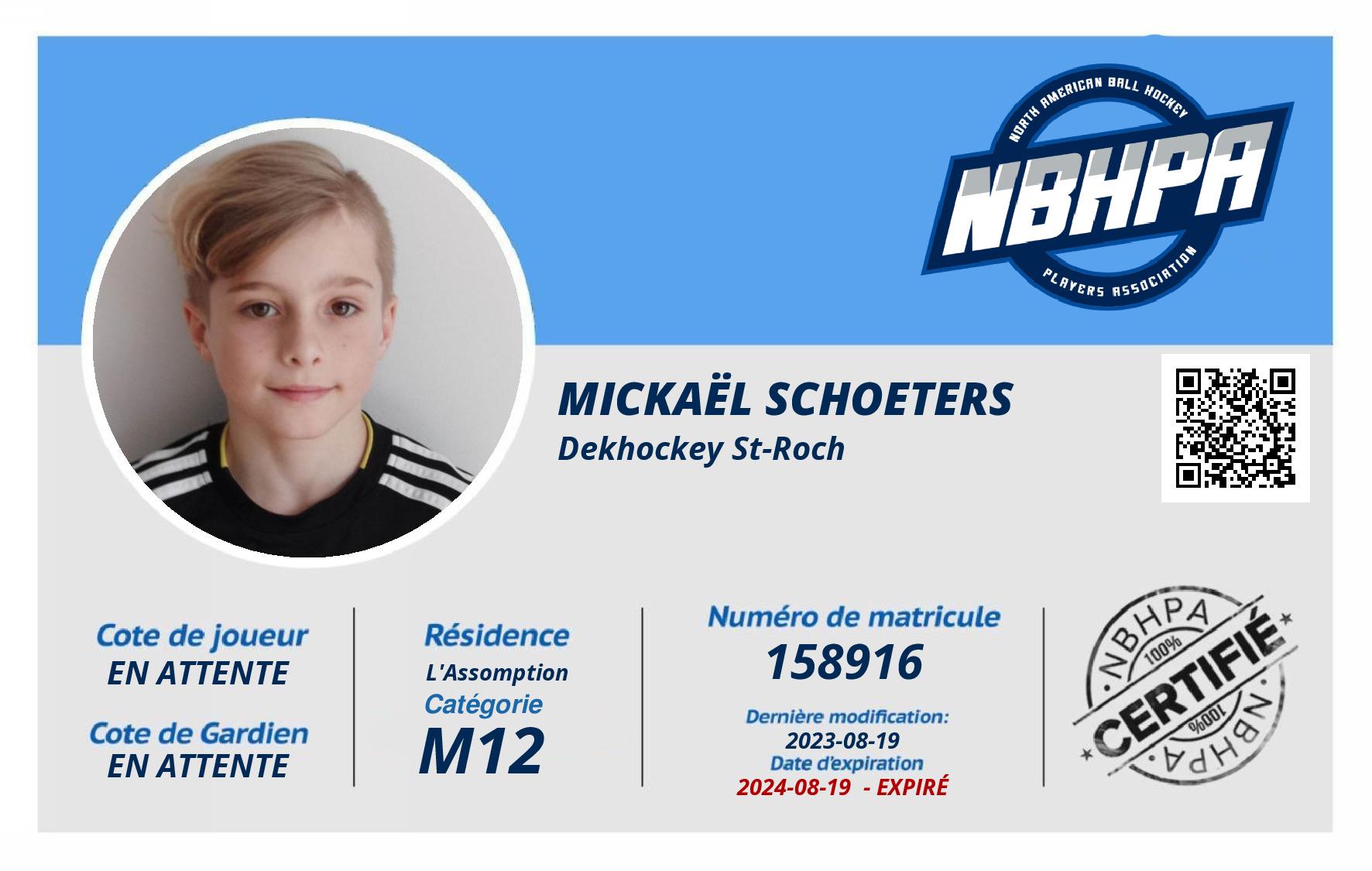 Mickaël Schoeters