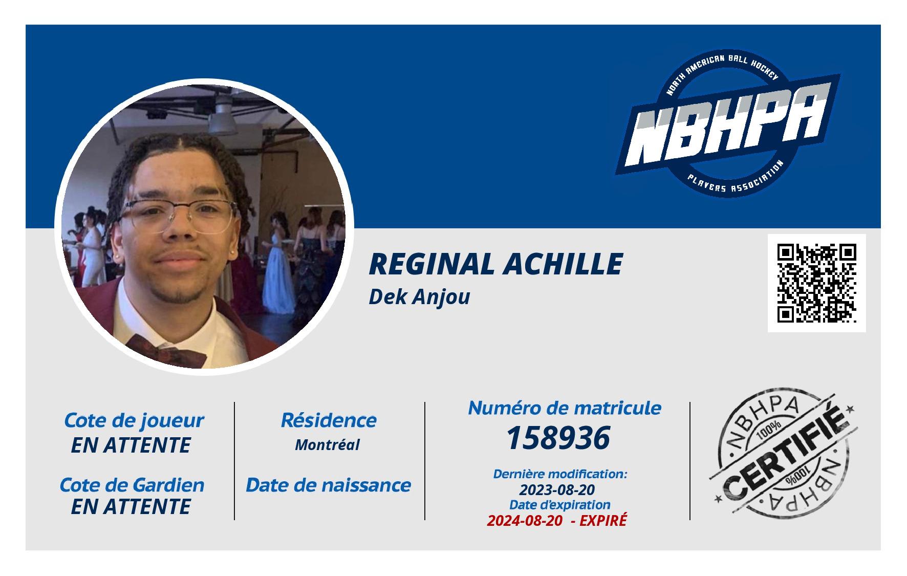Reginal Achille
